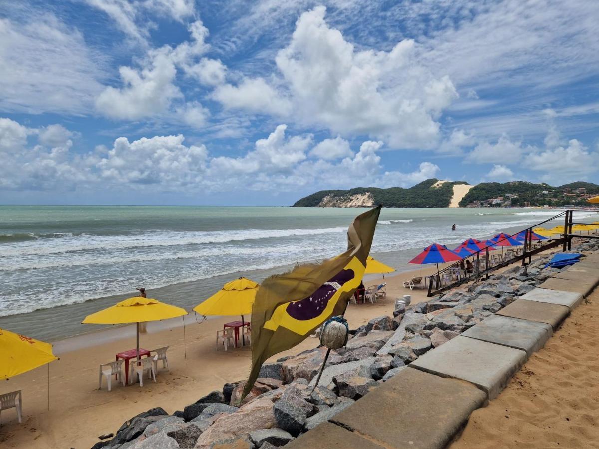 Na Praia - Araca 407 Luxo - Lateral Vista Mar นาตาล ภายนอก รูปภาพ