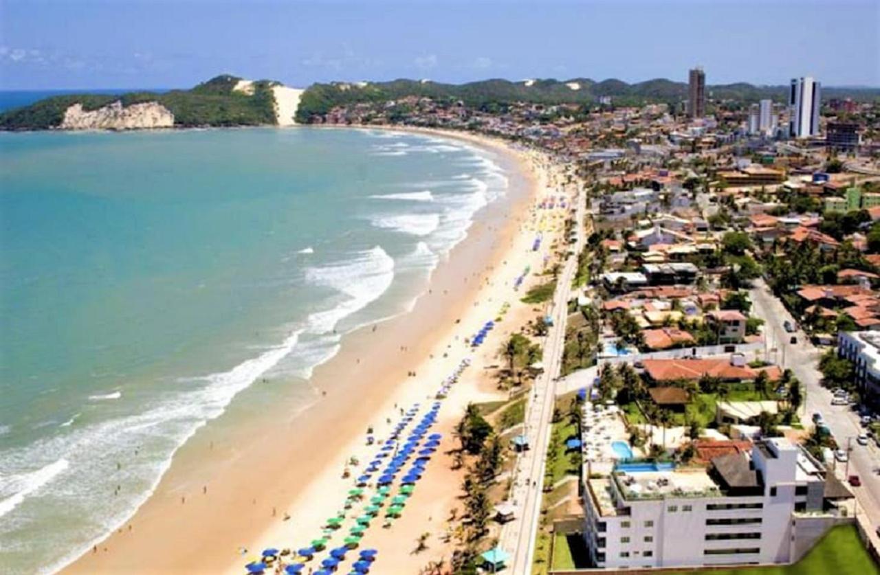 Na Praia - Araca 407 Luxo - Lateral Vista Mar นาตาล ภายนอก รูปภาพ