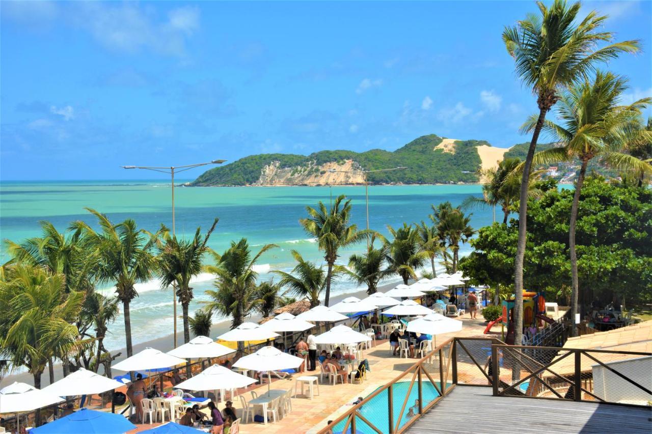 Na Praia - Araca 407 Luxo - Lateral Vista Mar นาตาล ภายนอก รูปภาพ