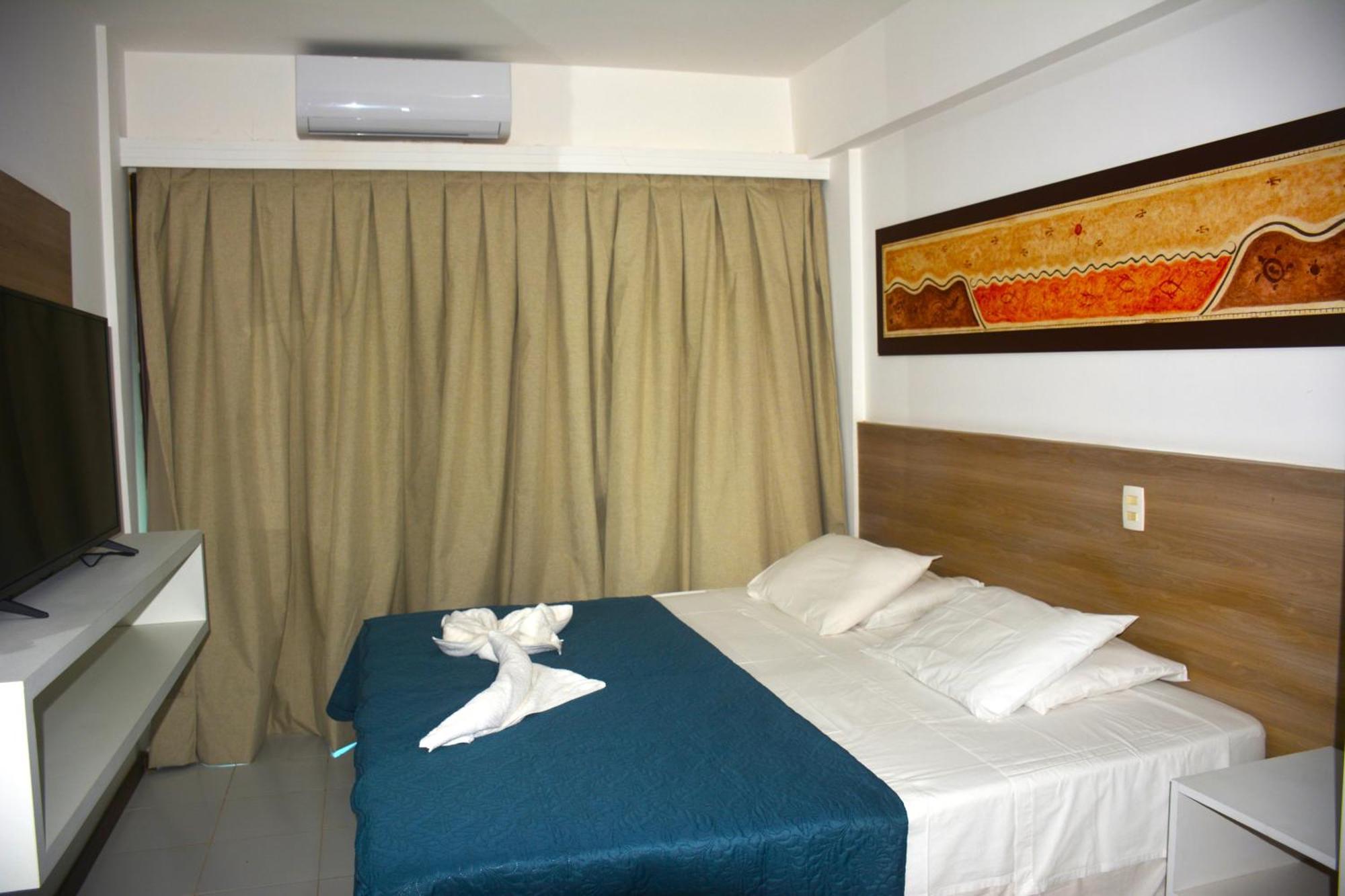 Na Praia - Araca 407 Luxo - Lateral Vista Mar นาตาล ภายนอก รูปภาพ