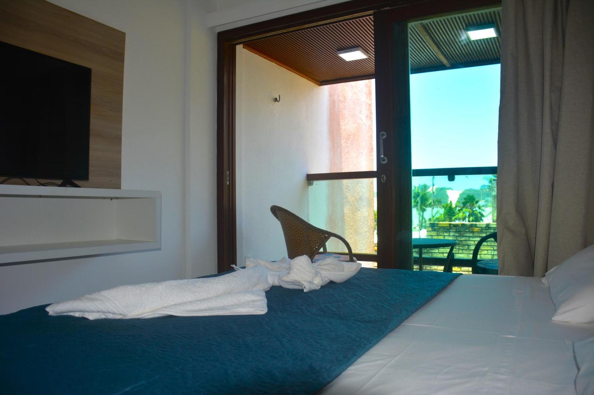 Na Praia - Araca 407 Luxo - Lateral Vista Mar นาตาล ภายนอก รูปภาพ
