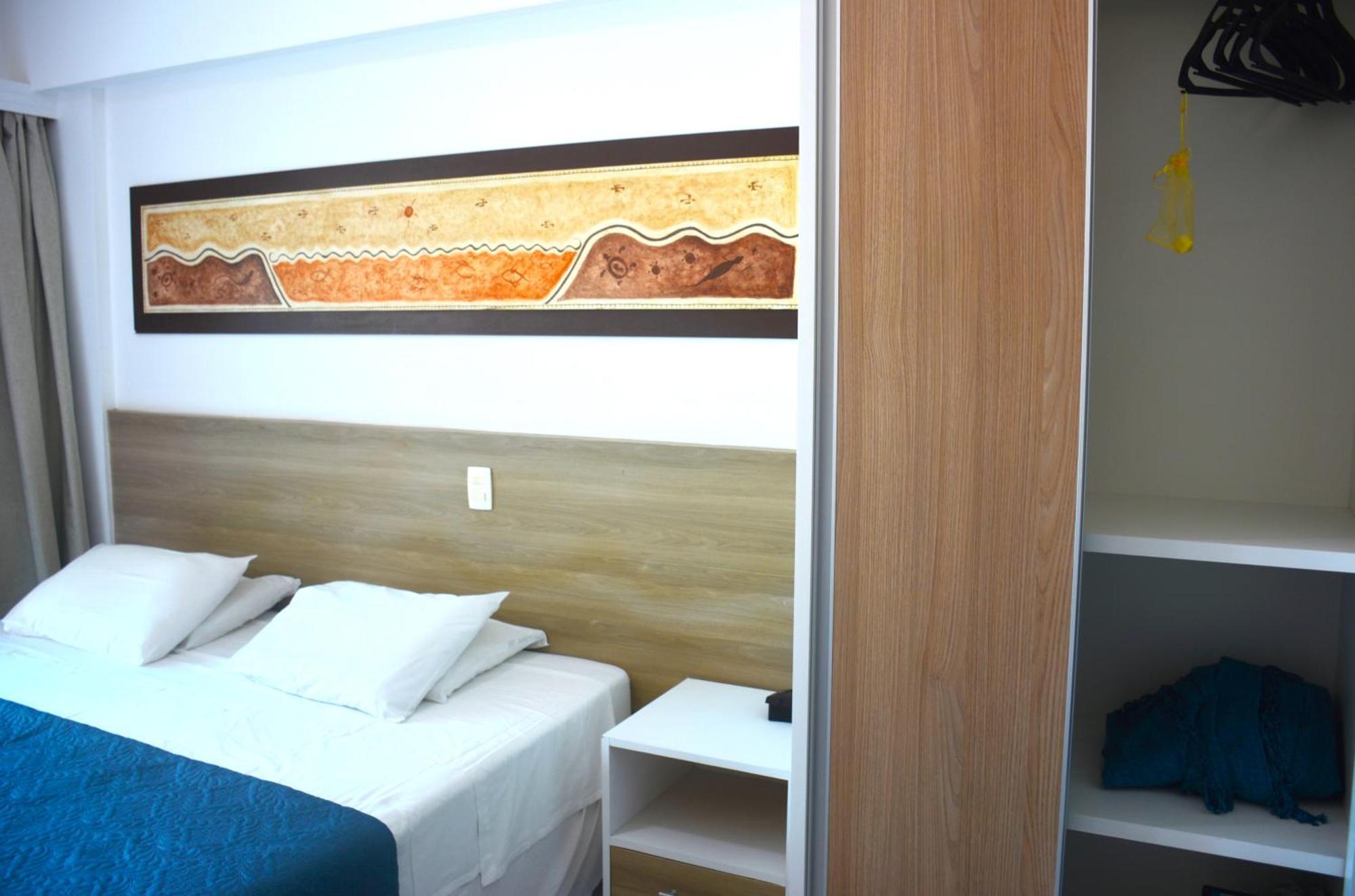 Na Praia - Araca 407 Luxo - Lateral Vista Mar นาตาล ภายนอก รูปภาพ